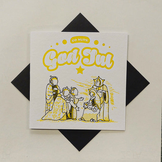 God Jul- Go Nuts! Julekort 2023