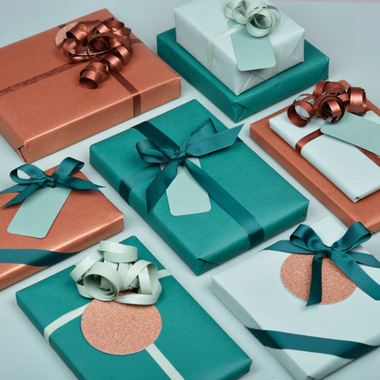 Gavepapir ∙ Smaragdgrønn