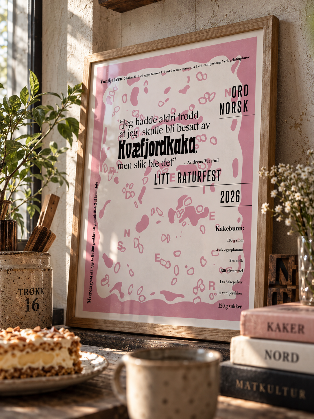 Nordnorsk Litteraturfest 2026 - Plakat