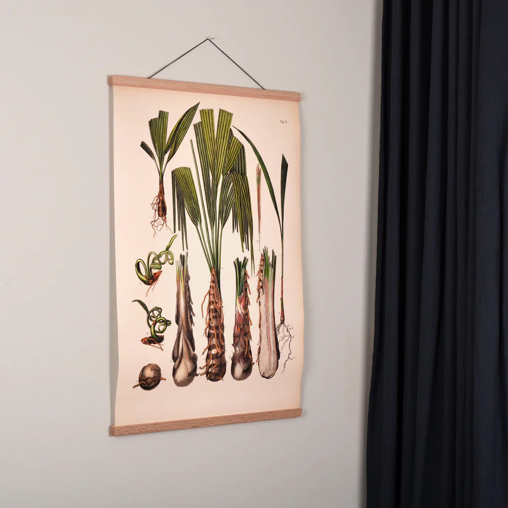 Plakatlist m/magneter ∙ 51 cm