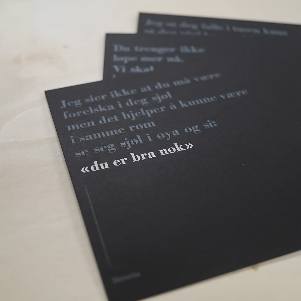 Sakte Ord – Skrivelisa #2