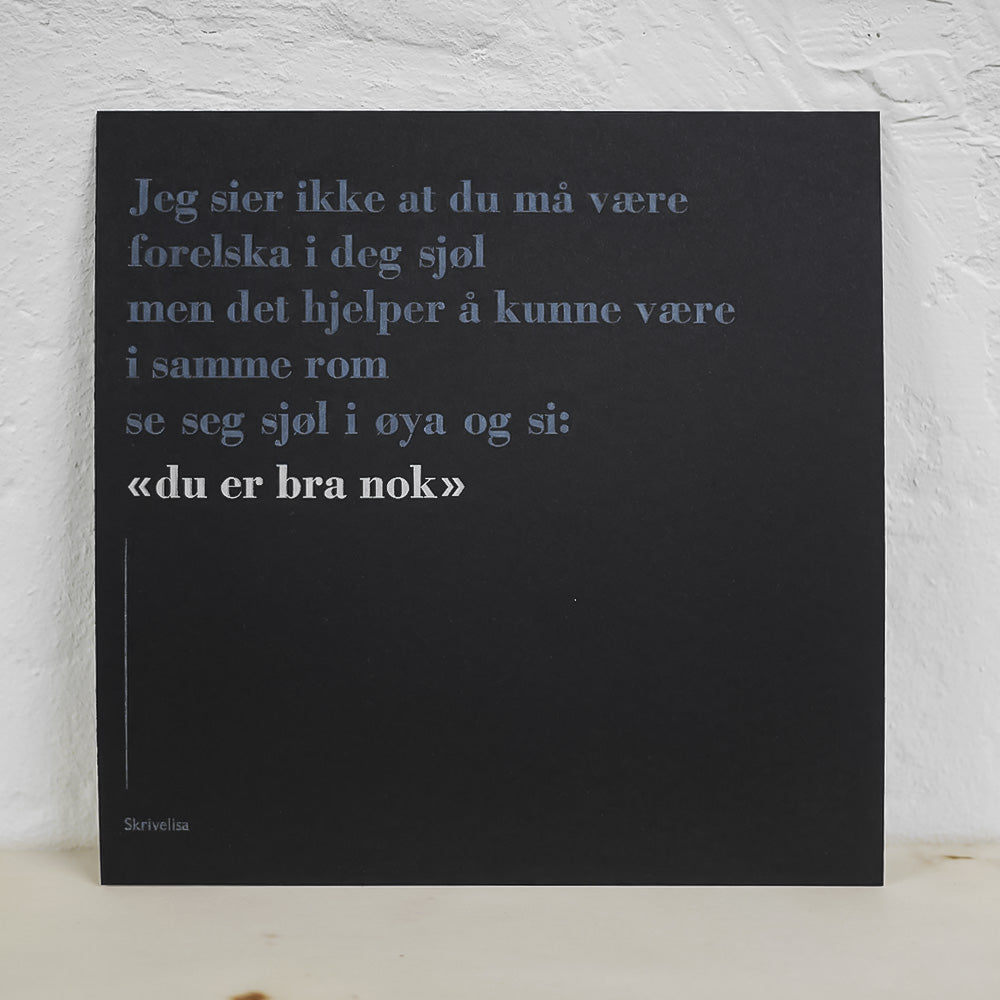 Sakte Ord – Skrivelisa #3
