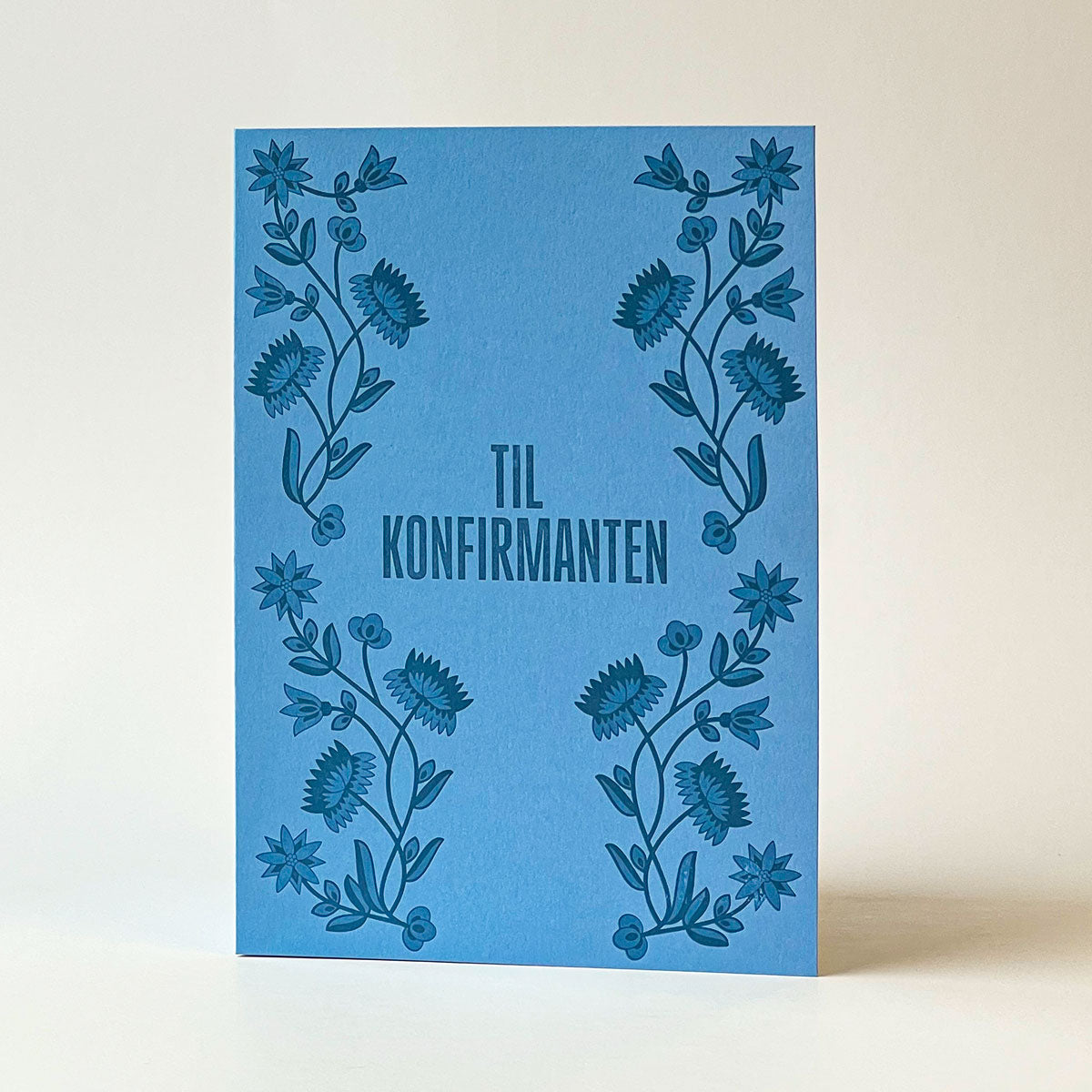 Til konfirmanten - Blå nordlandsbunad