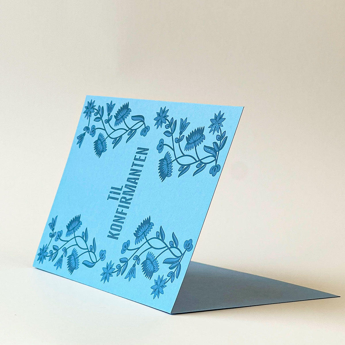 Til konfirmanten - Blå nordlandsbunad