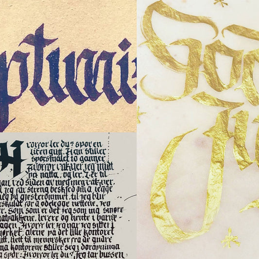 Kalligrafiworkshop  - Torsdag 7.November. 18:00 - 21:00