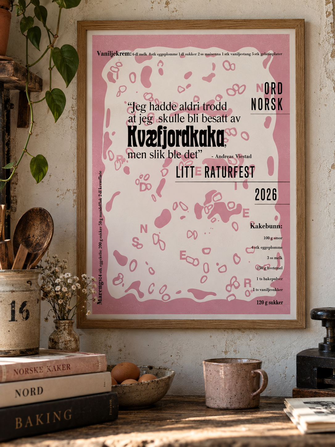 Nordnorsk Litteraturfest 2026 - Plakat